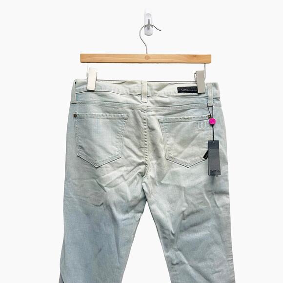 Work Custom Jeans Ankle Zip Skinny Leg in Polar Womens Size 29 NWT - Picture 5 of 14